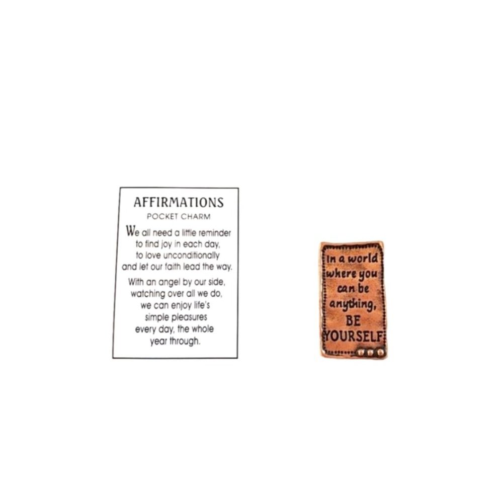 Positive Affirmations Pocket Charm NIB